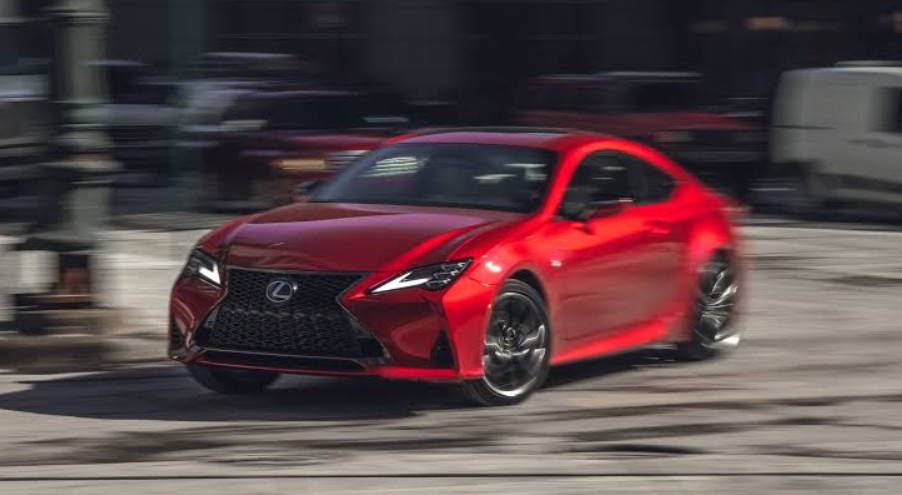 2025 Lexus RC Colors Final Options Guide
