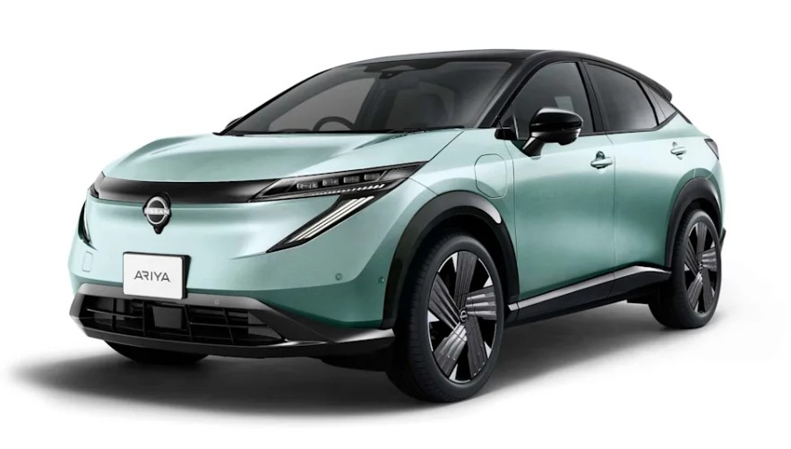2027 Nissan Ariya Colors Plasma Green Options
